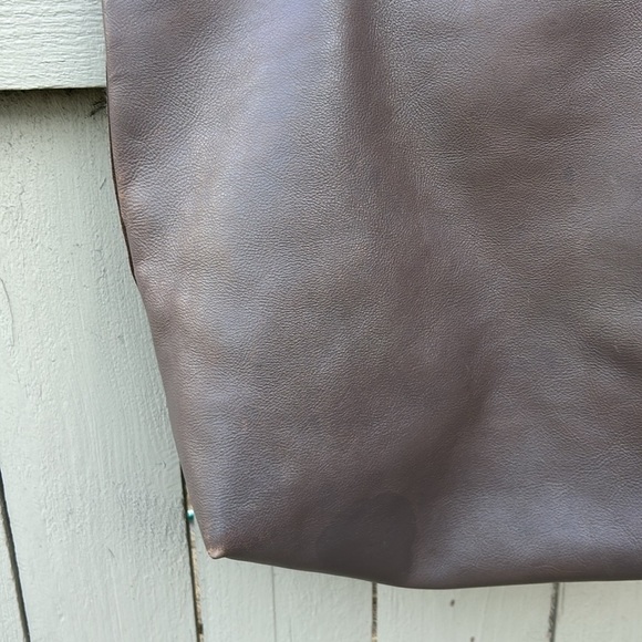 Madewell the Transport Satchel With Pockets Bohemian Festival Distressed Leather - Picture 11 of 15